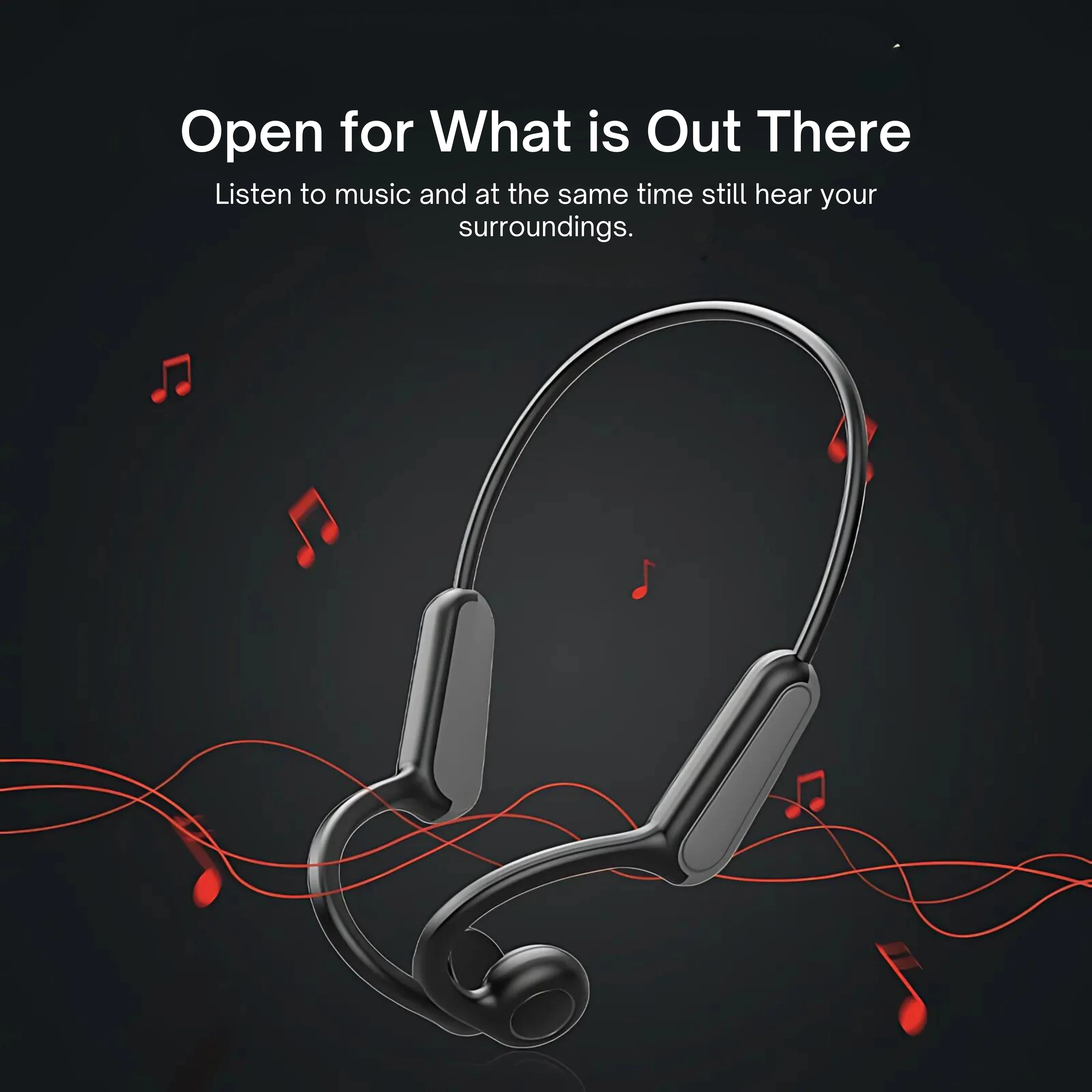 B8 Bone Conduction Headphones - Image 4