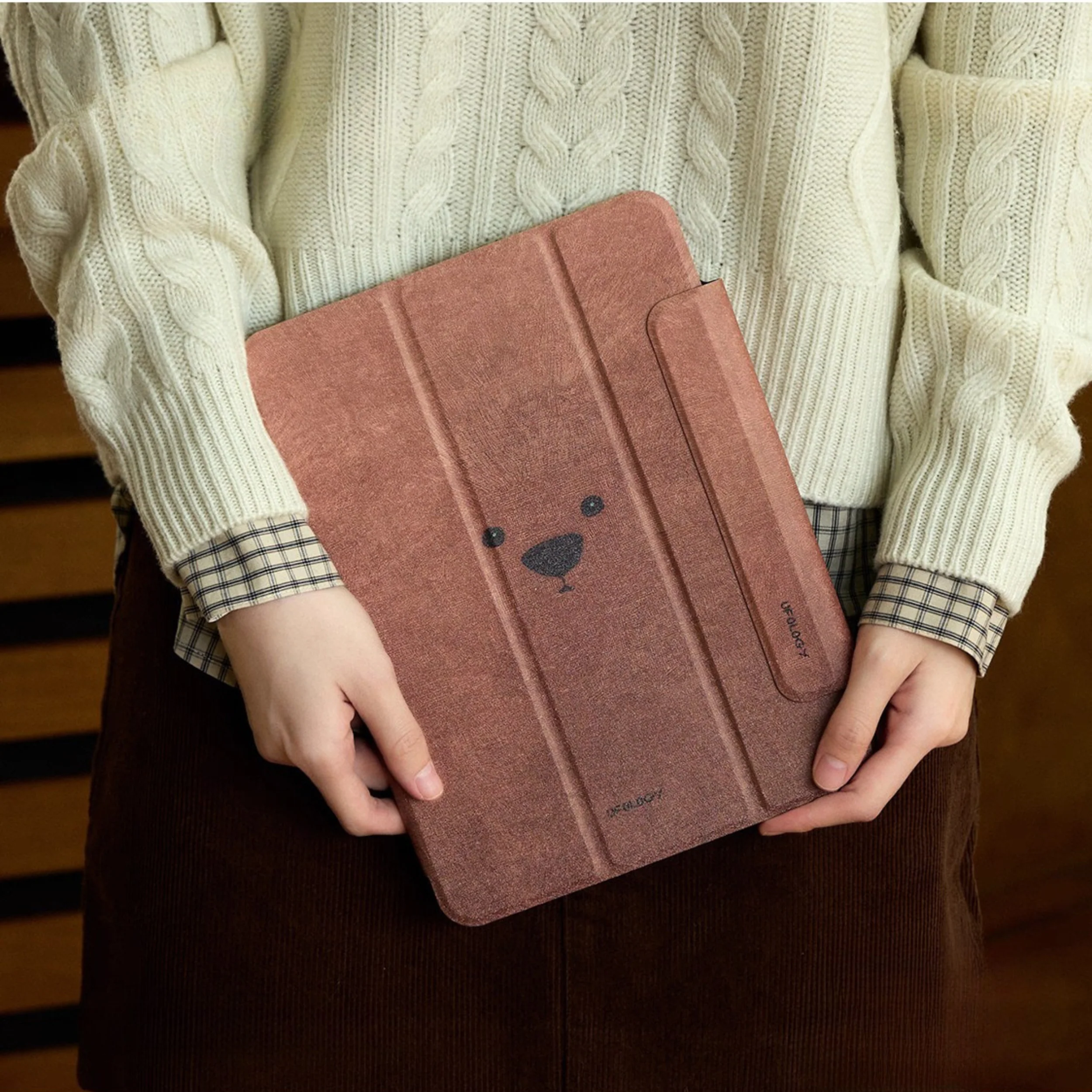 Bear Head Detachable iPad Folio Case - Image 3