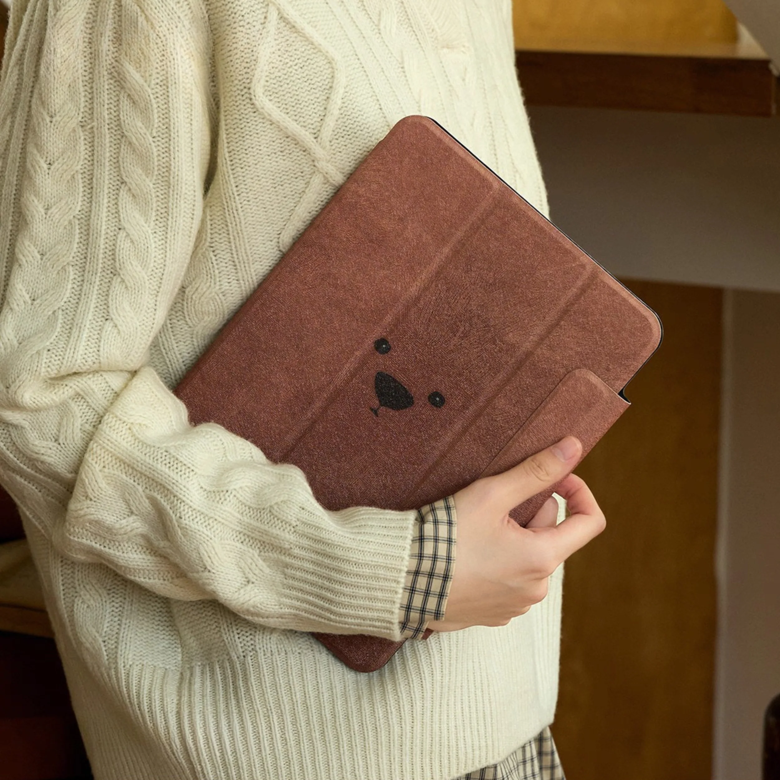 Bear Head Detachable iPad Folio Case - Image 5