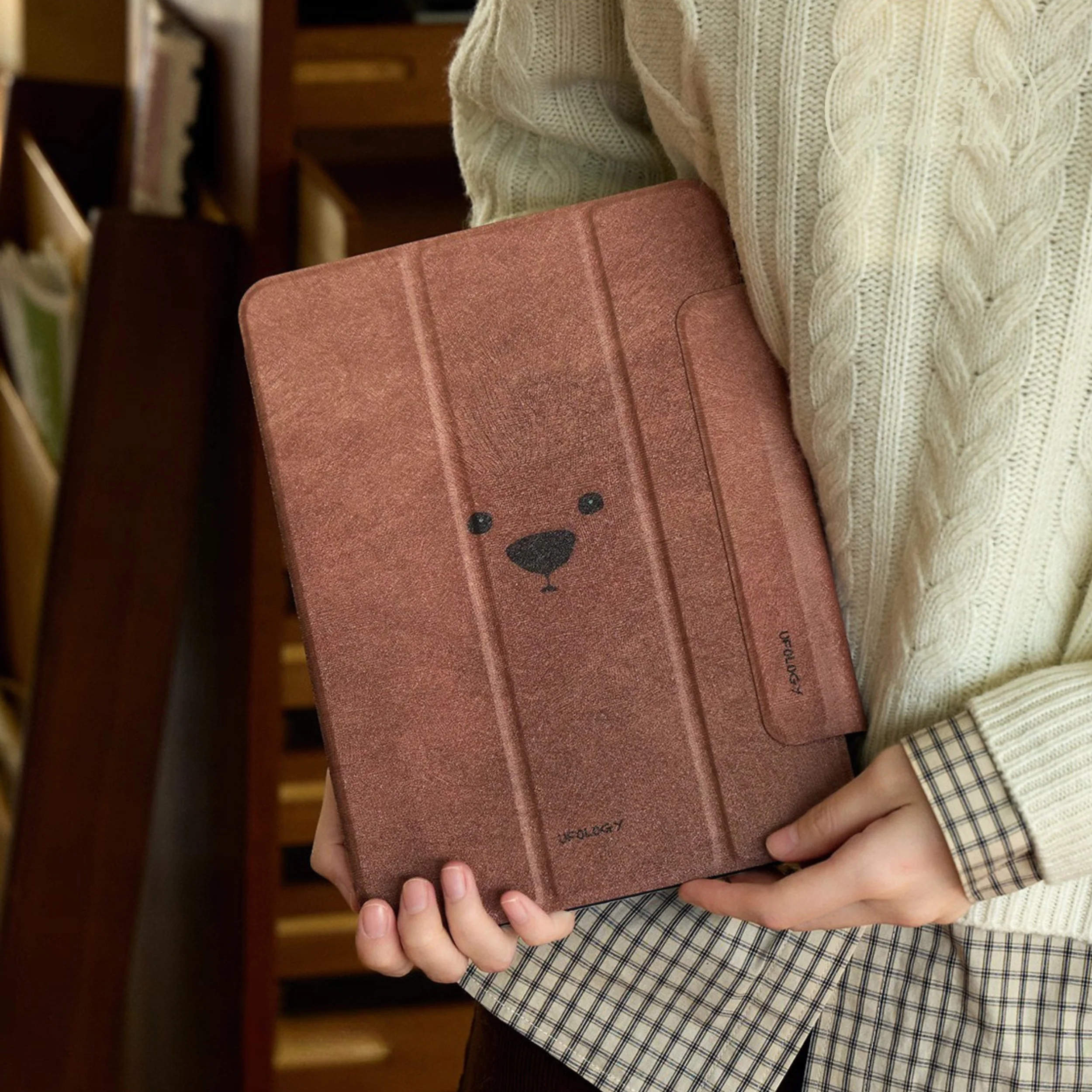Bear Head Detachable iPad Folio Case - Image 6