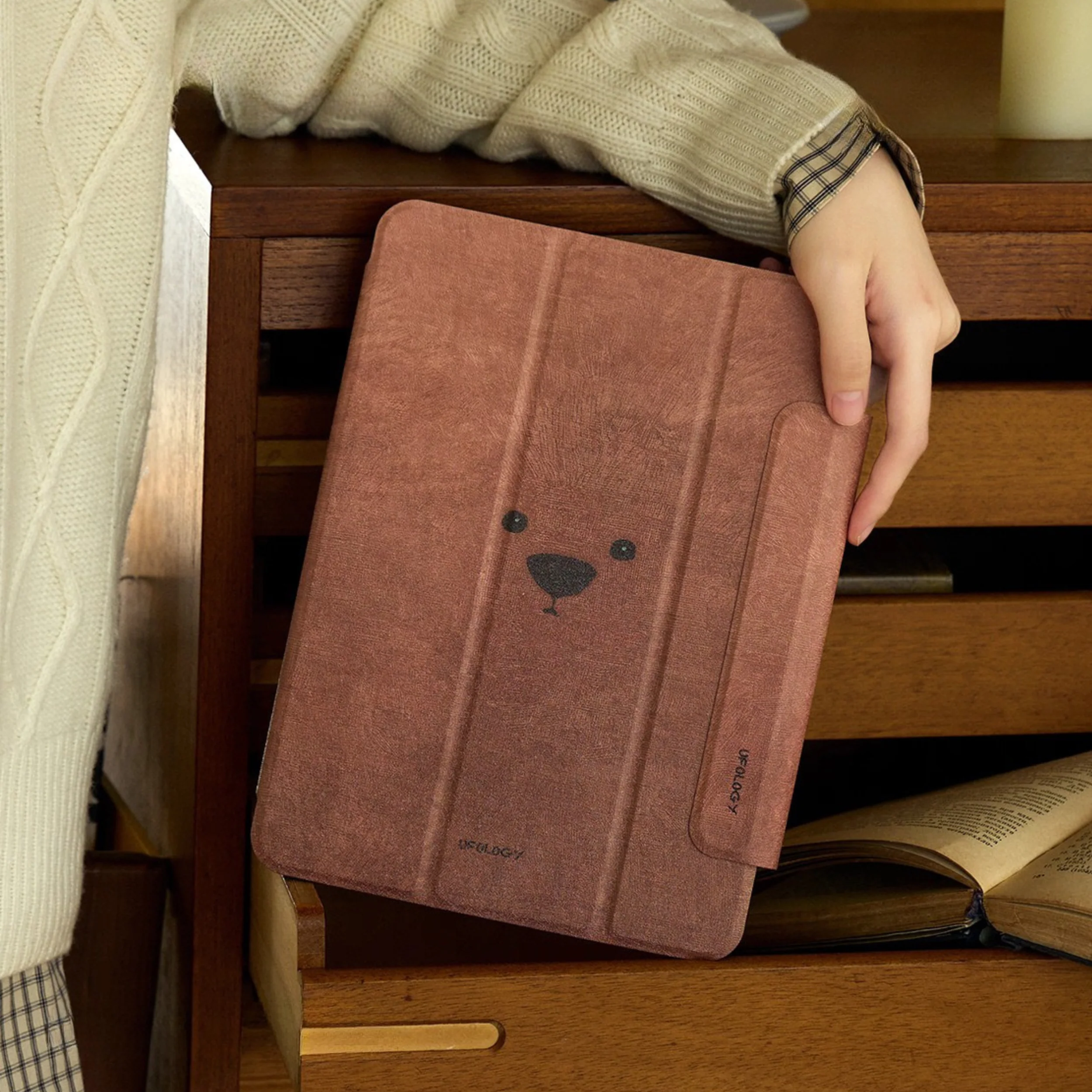 Bear Head Detachable iPad Folio Case - Image 7