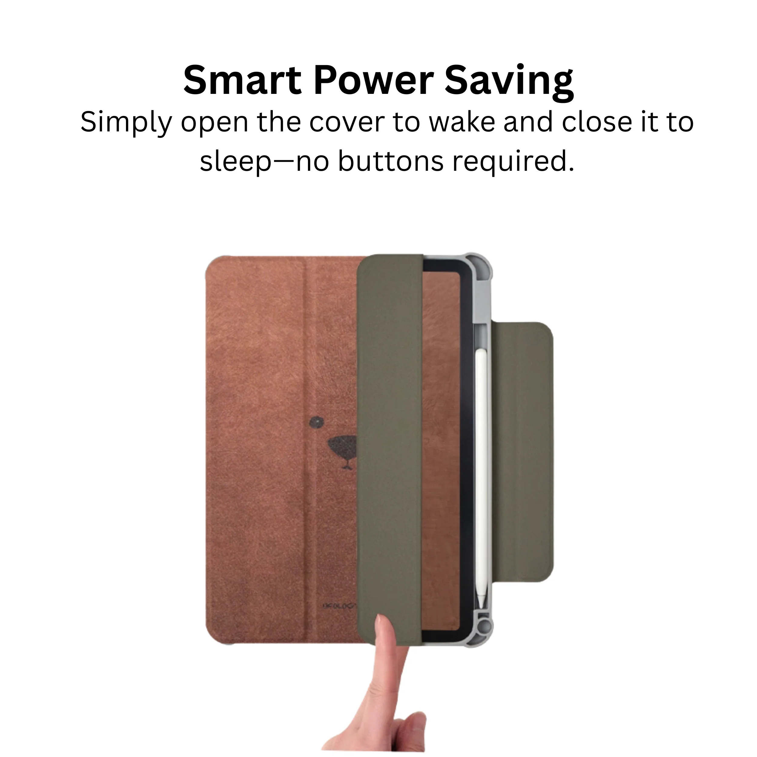 Bear Head Detachable iPad Folio Case - Image 9