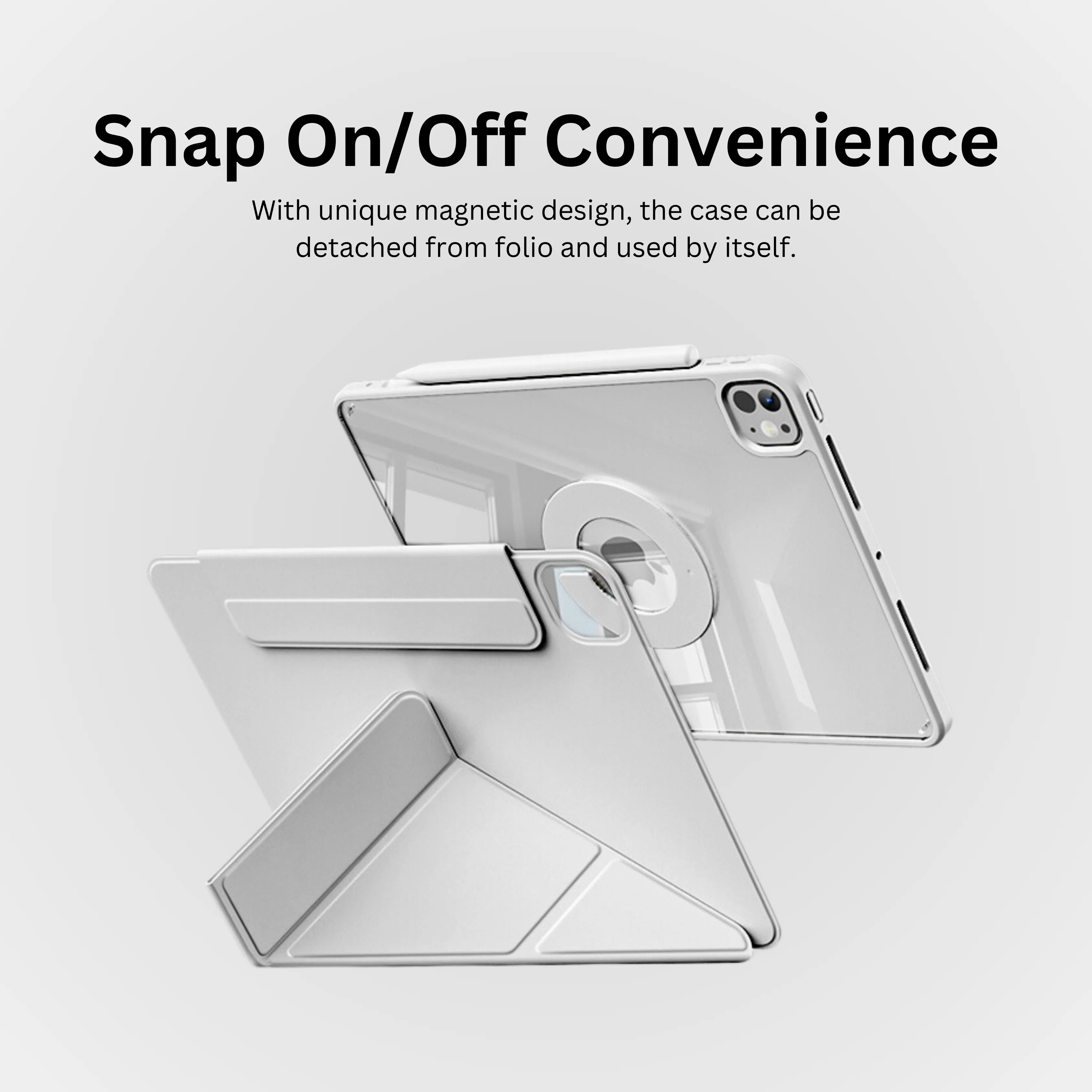 Magnetic iPad Folio Case - Image 7