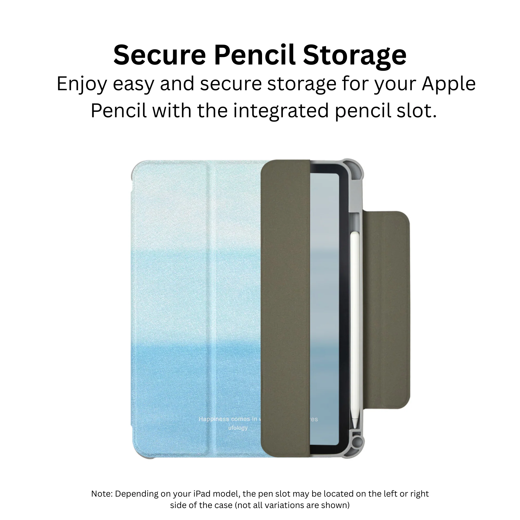 Sea Blue iPad Case - Image 8