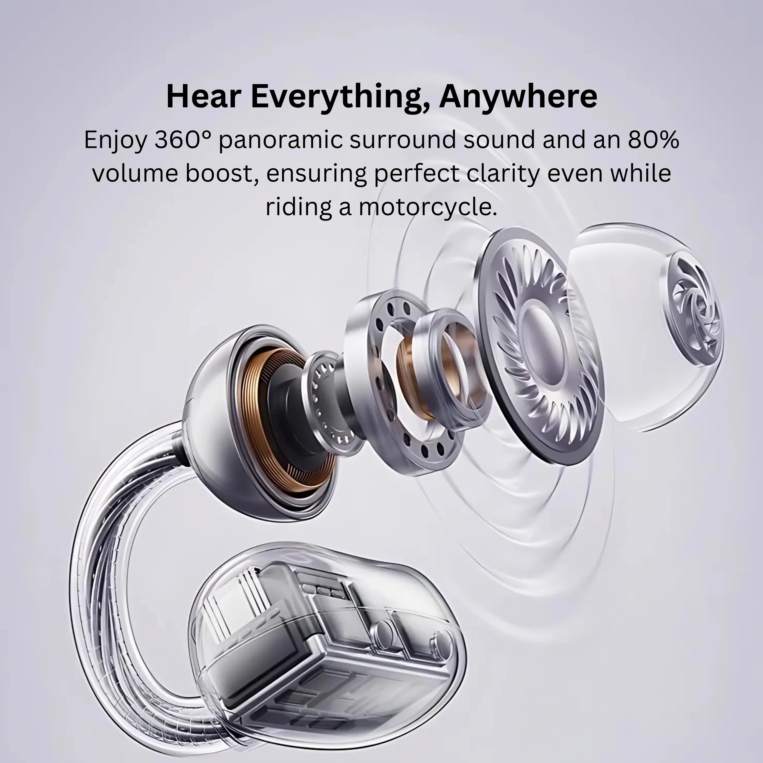 W29 Clip-on True Wireless Earbuds - Image 4
