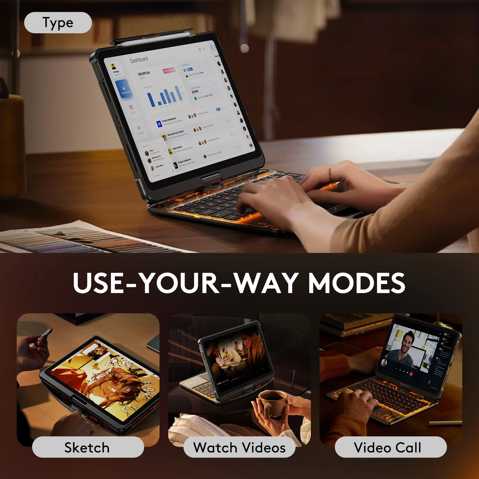 TypeMate iPad Keyboard Case - Image 6